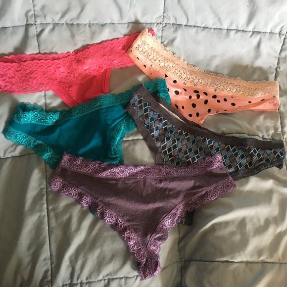 Morvia Other - Morvia Thong Panties 5 pair NEW Small